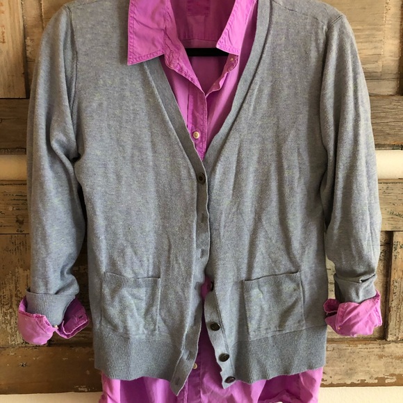 Pink Button Down - Picture 3 of 4